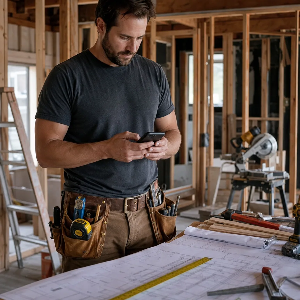 Small solo business owner handling everything alone